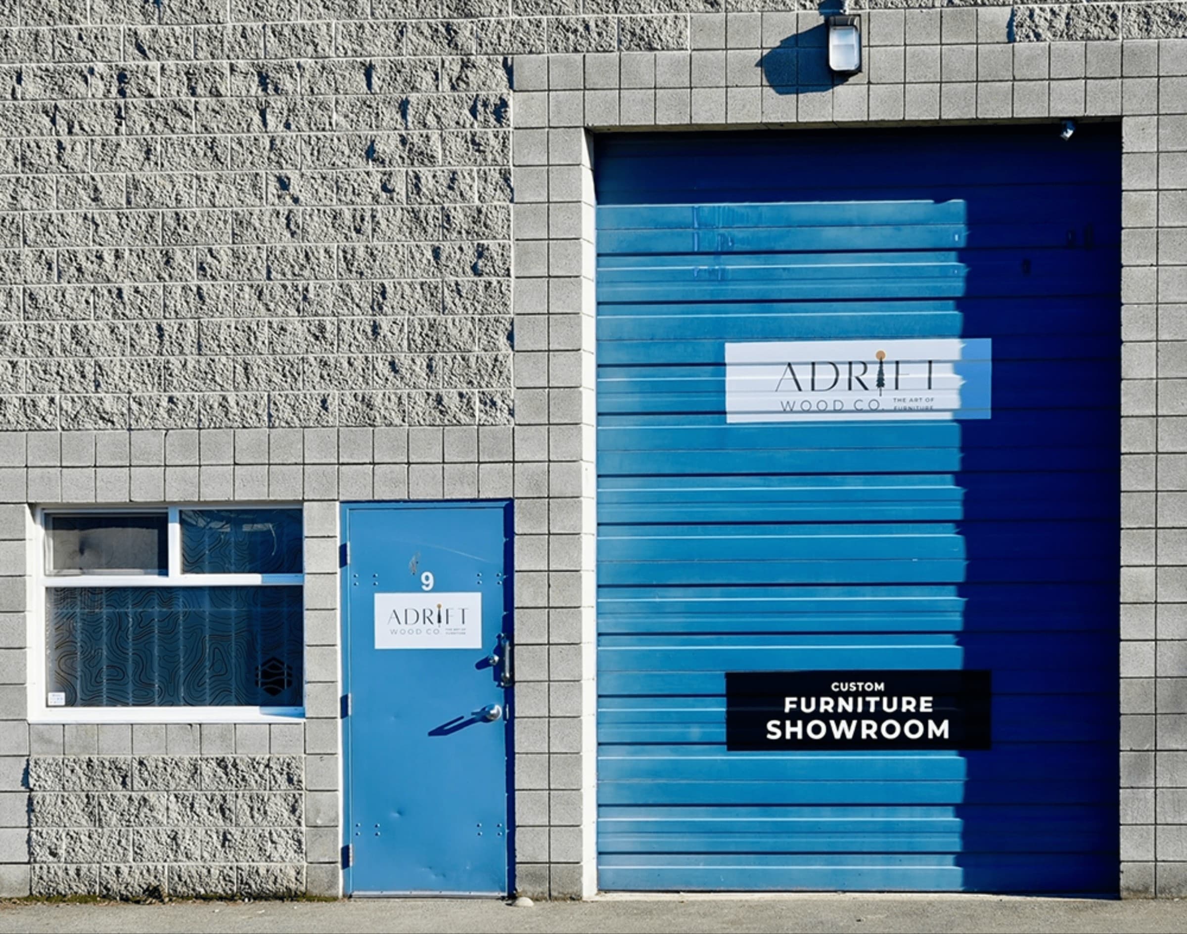 Adriftwood luxury furniture workshop in Victoria BC
